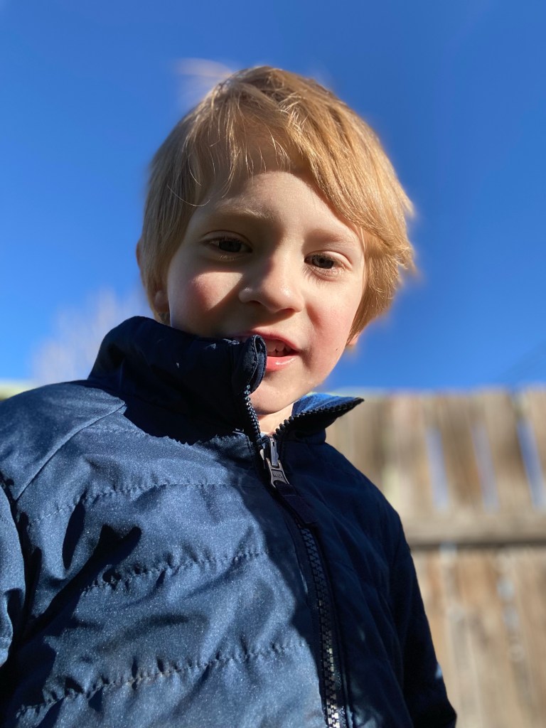 My 4 year old son with autism